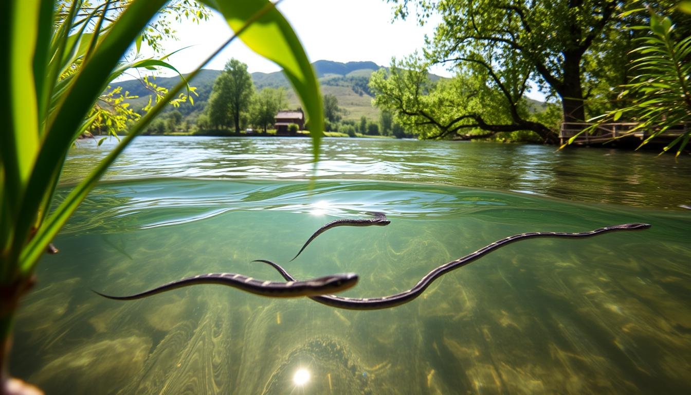 Python Snake River Snakes You Might Spot Swimming in Tennessee Rivers